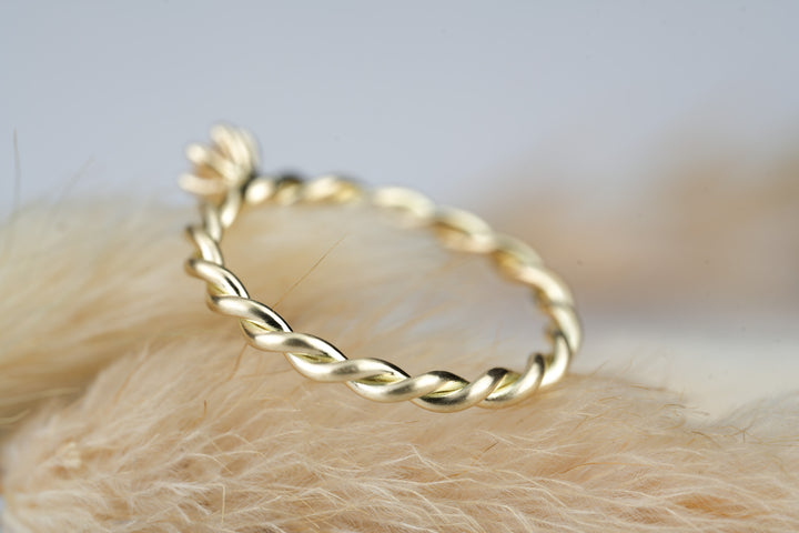Verlobungsring "Isi" Gelbgold Diamant