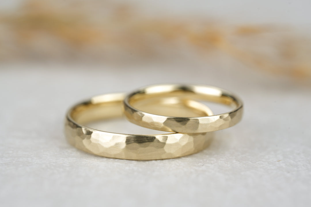 Eheringe Gelbgold ausgefallen