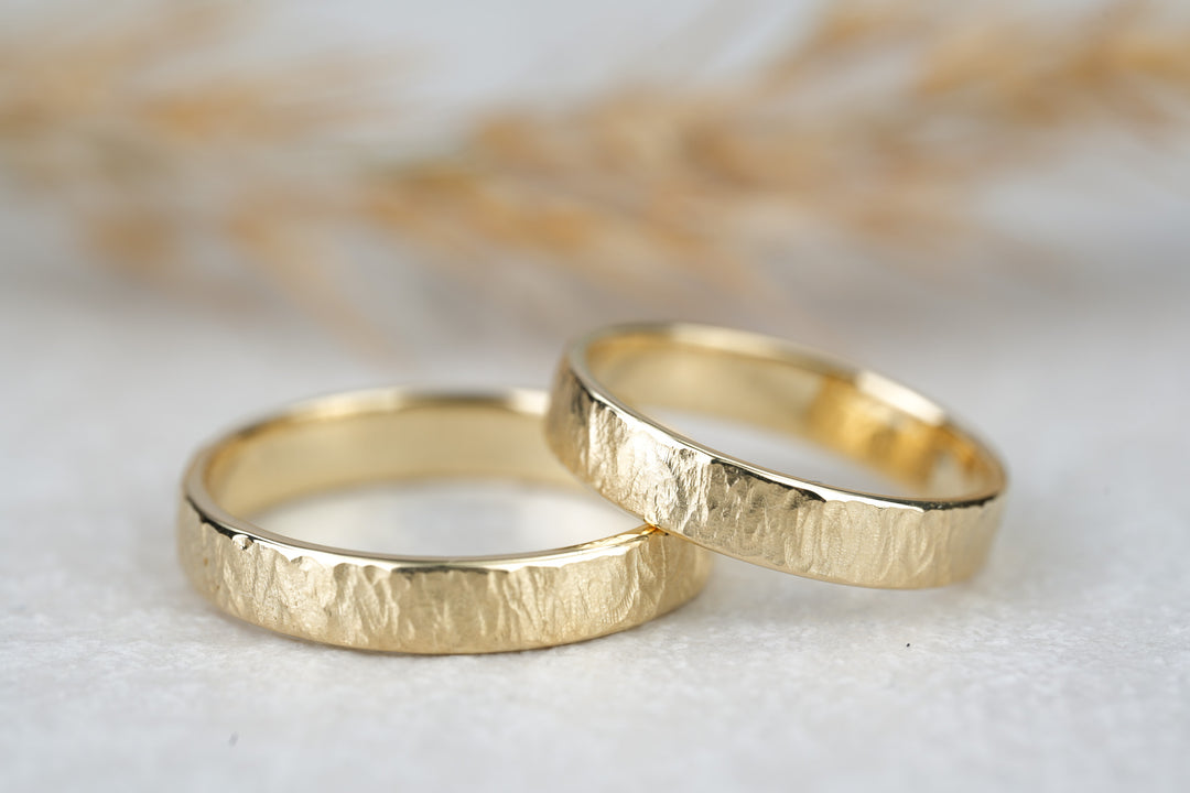 Eheringe Gold gefraest Gelbgold 585