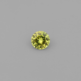 0.41ct gelber Saphir Rund