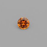 0.46ct orangener Malaya Granat Rund