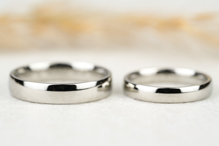 Eheringe "Kivy" Platin poliert